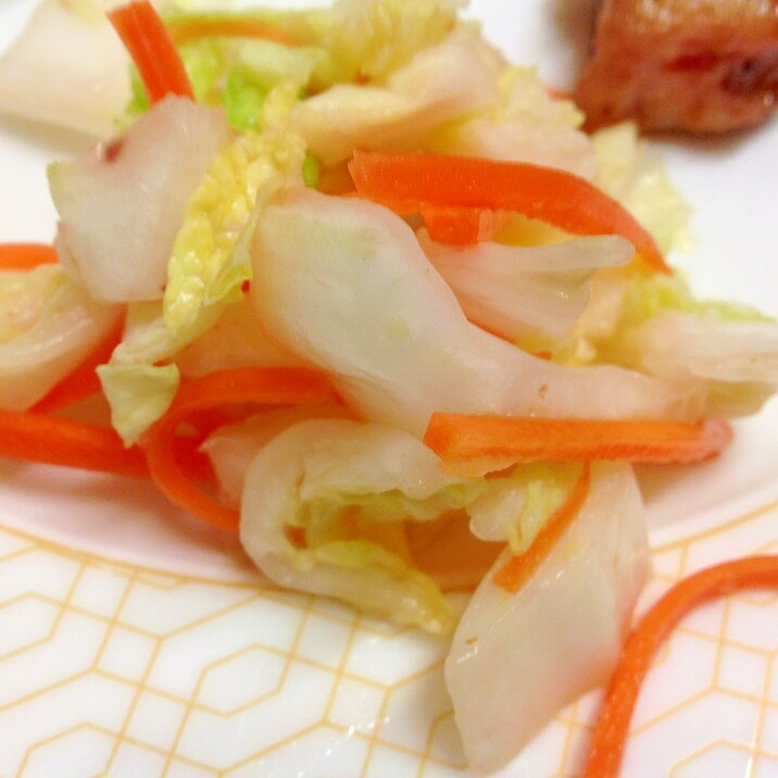 梅昆布茶で白菜とにんじんの浅漬け レシピ 作り方 By Findus 楽天レシピ 梅昆布茶で白菜とにんじんの浅漬け レシピ 作り方 By Findus 楽天レシピ
